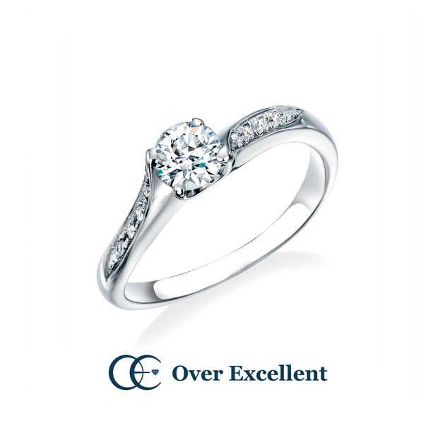 【Over Excellent(オーバーエクセレント)】【Canary Bird カナリーバード -初夏の野ばら-】くるんと軽やかにひるがえった花びらのように、緩やかなウェーブが印象的。 Over Excellent