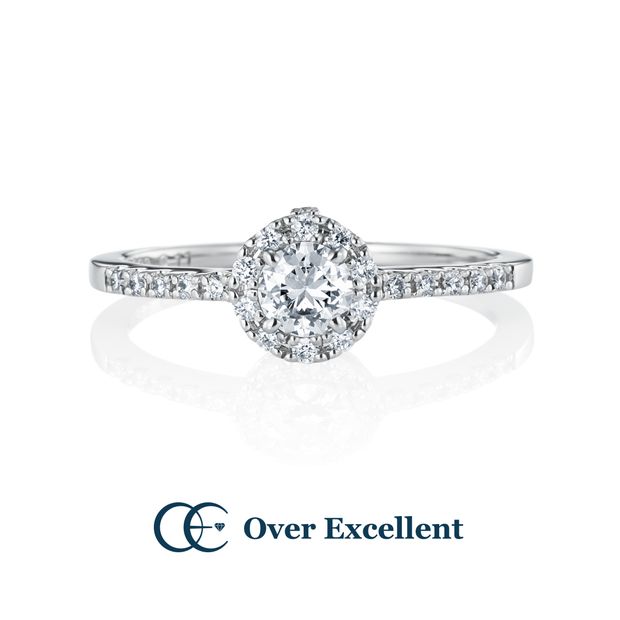 【Over Excellent(オーバーエクセレント)】【Lupinus　ルピナス　～いつも幸せ～】　ルピナスの花が咲き誇るような、美しく華やかなリング。