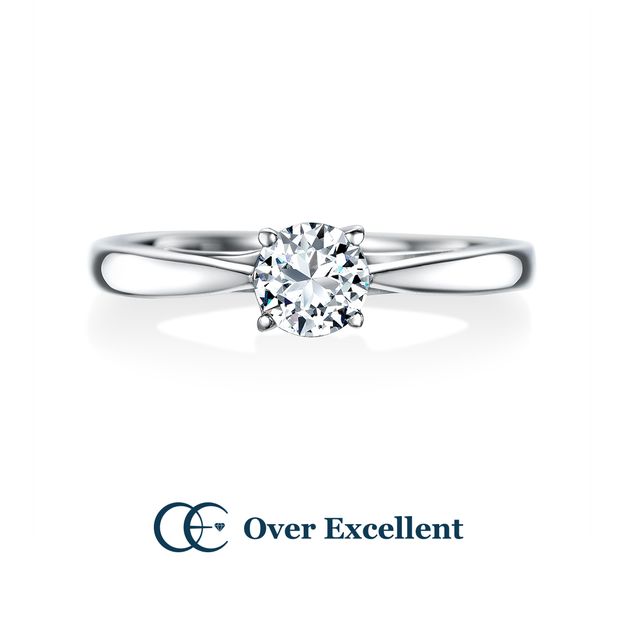 【Over Excellent(オーバーエクセレント)】【calla lily カラー -乙女のしとやかさ-】シンプルながら洗練された、タイムレスな存在感。美しさを追求したこだわりのデザイン。