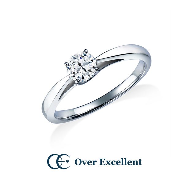 【Over Excellent(オーバーエクセレント)】【calla lily カラー -乙女のしとやかさ-】シンプルながら洗練された、タイムレスな存在感。美しさを追求したこだわりのデザイン。