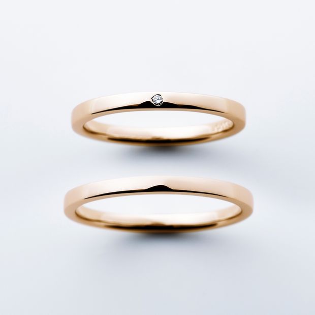 【SIENAROSE(シエナロゼ)】叶える　フラット（細）-kanaeru flat-