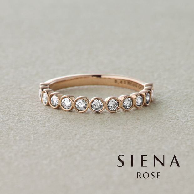 【SIENAROSE(シエナロゼ)】【新作】叶える ベゼル（クリアダイヤ）online限定