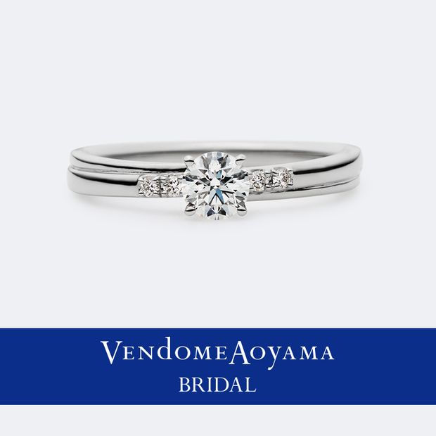 【ヴァンドーム青山(VENDOME AOYAMA)】リュバン ドゥ マリエ【AEPR8232/AMPR0126-S2】