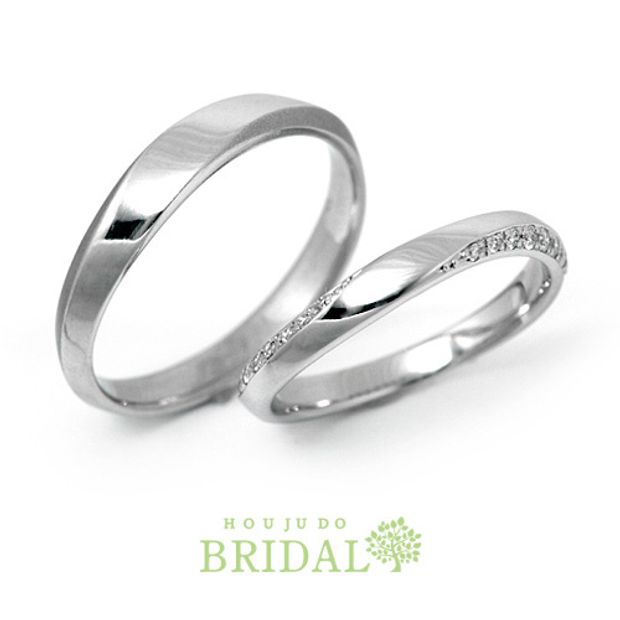 【宝寿堂(ほうじゅどう)】【宝寿堂】ダイヤメレ＆つや消しでセンス良いセット感《HM892l/HD892s》