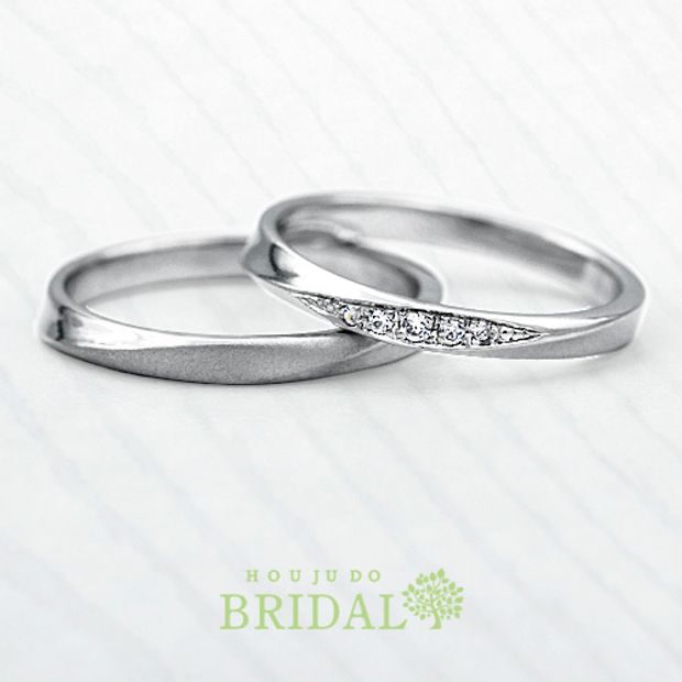 【宝寿堂(ほうじゅどう)】【宝寿堂】中央のねじりが個性的な細身ライン《HM2065/HD2065a》