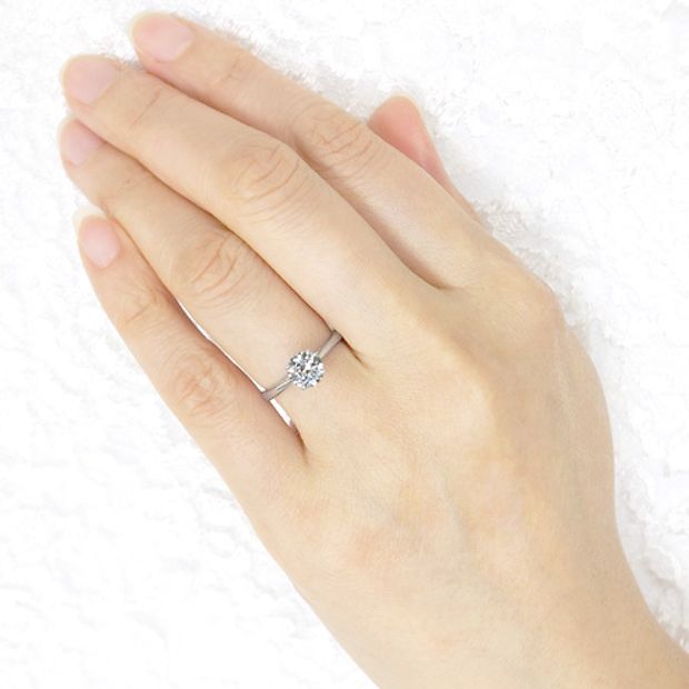 【宝寿堂(ほうじゅどう)】【宝寿堂】憧れの大粒ダイヤ1ctエンゲージを叶えて《HE2302》