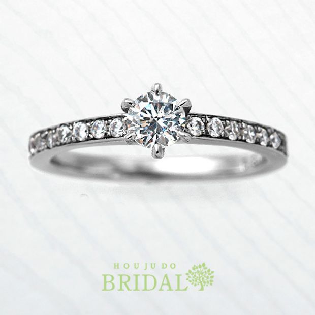 【宝寿堂(ほうじゅどう)】【宝寿堂】アームに敷き詰めたメレがゴージャス《HD2189》