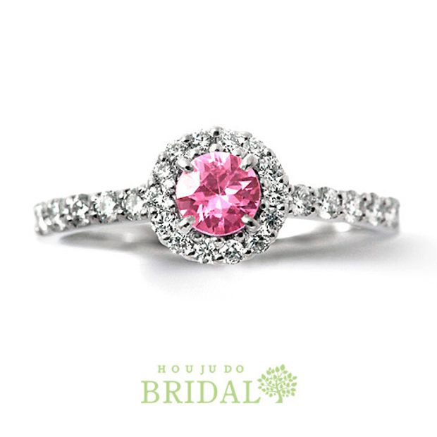 【宝寿堂(ほうじゅどう)】【宝寿堂】かわいい！可憐なピンク色のサファイア《HD02532PS》