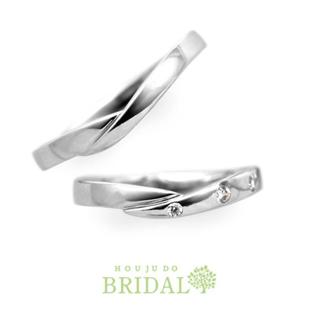 【宝寿堂(ほうじゅどう)】【宝寿堂】人気のＶラインでほっそり指に《HM1833ss/HD1833ss-c》