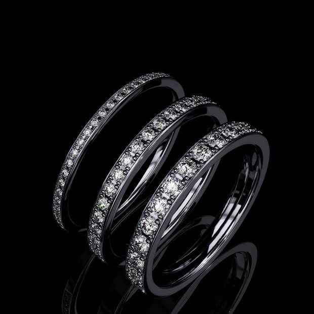 【DIYARTH(ディヤース)】「INFINI」《GRUNBERGER JEWELS》ダイヤモンドの強く煌めくエタニティ