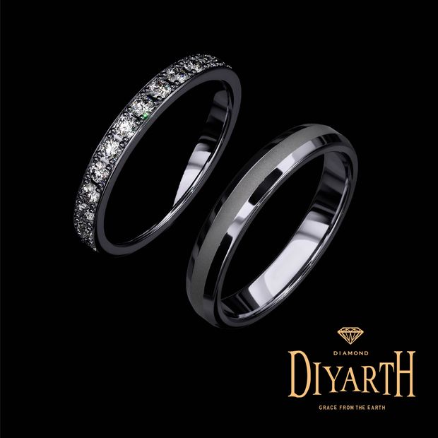 【DIYARTH(ディヤース)】「INFINI」《GRUNBERGER JEWELS》ダイヤモンドの強く煌めくエタニティ