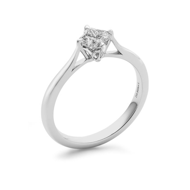 【DIYARTH(ディヤース)】【Lily Cut】Pleasure　 婚約指輪