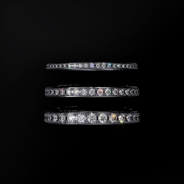 【DIYARTH(ディヤース)】「INFINI」《GRUNBERGER JEWELS》ダイヤモンドの強く煌めくエタニティ