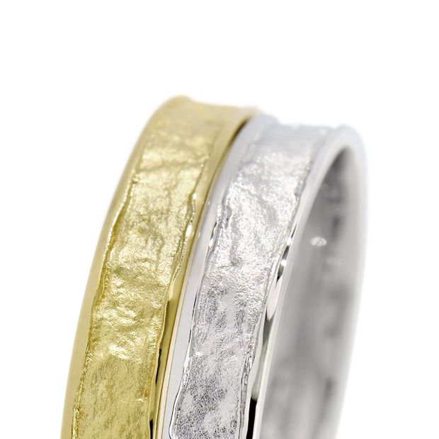 【MIORING(ミオリング)】MIORING 和紙の風合いを繊細にまとう結婚指輪 明燈-あけび-