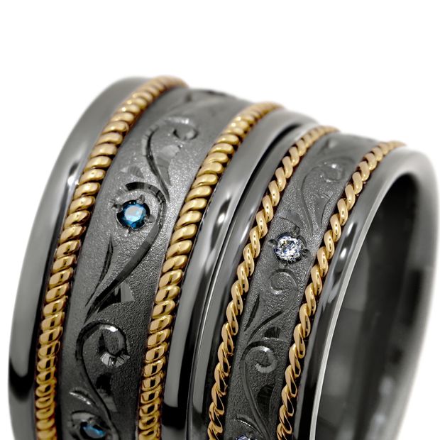 【MIORING(ミオリング)】MIORING 黄金の縄が二人を強く繋ぐ結婚指輪 夢夜-ゆめよ-