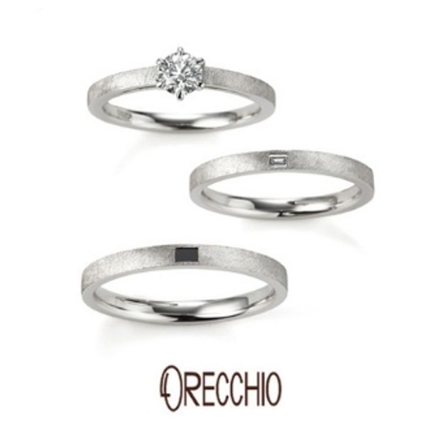 【garden(ガーデン)】アダージョ～オリジナルシルキー仕上げでマットでシンプルな婚約指輪