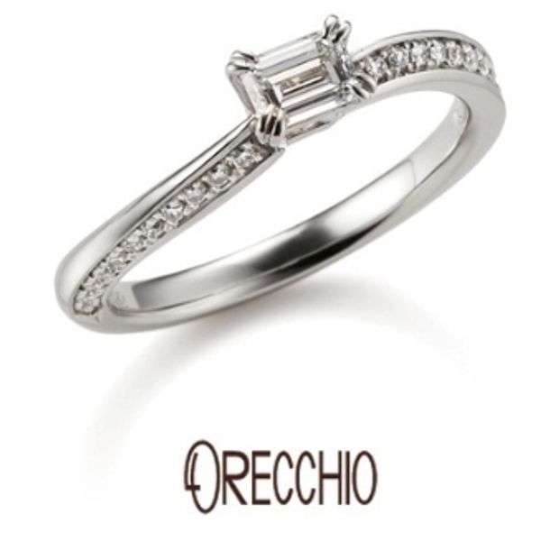 【garden(ガーデン)】イランイラン～お揃いの結婚指輪との重ね着けで指先を美しく演出してくれる婚約指輪