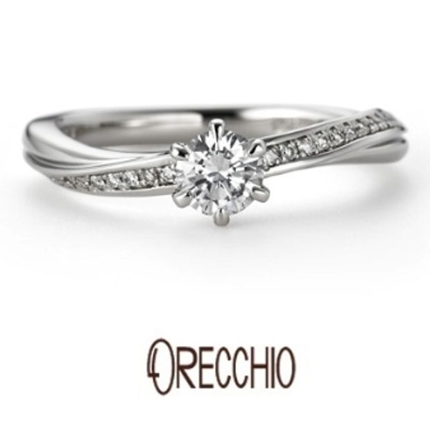 【garden(ガーデン)】クレッシェンド ～結婚指輪との重ね付けでより華やかでエレガントな婚約指輪
