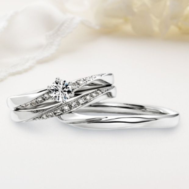 【garden(ガーデン)】トゥジュール　アンサンブル【いつも一緒】0.2ct