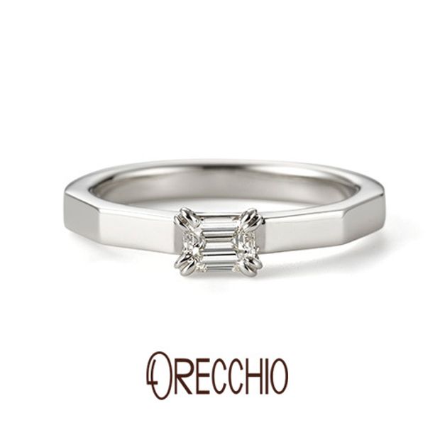 【garden(ガーデン)】★新作★　＜safari～サファリ＞婚約指輪　FE-1205-P