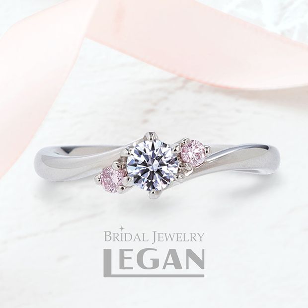 【LEGAN(レガン)】【ピンクダイヤモンド】チューリップ（tulip）