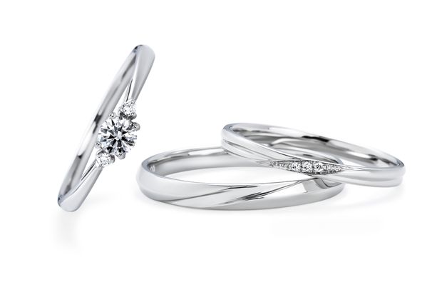 【Gran‐D(グランディー)】【シンプル】【定番】《いい夫婦》高品質！ペア10万円台！Marriage Ring No.7 [結（ゆい）]