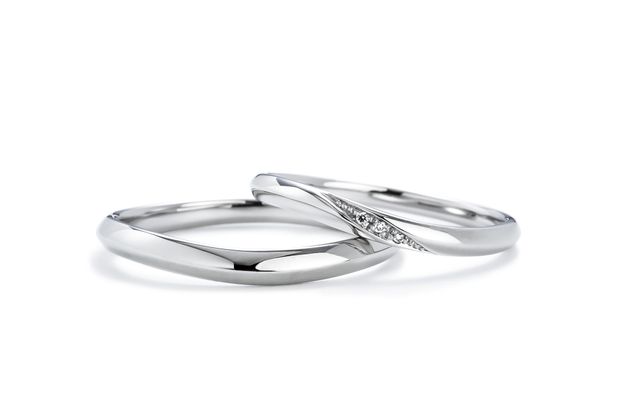 【Gran‐D(グランディー)】【指長】【シンプル】ペアで10万円台！高品質＆低価格《いい夫婦》Marriage Ring No.10 [もも]