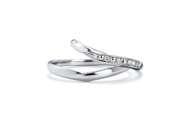 【Gran‐D(グランディー)】【指長】【華やか】【シンプル】ペアで10万円台！高品質＆低価格《いい夫婦》Set Ring No.8 [彩り（いろどり）]