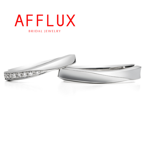 【Gran‐D(グランディー)】永久保証で生涯安心【エレガント】【華やか】Sincerely〈シンシアリー〉メレダイヤが美しい緩やかU字ライン