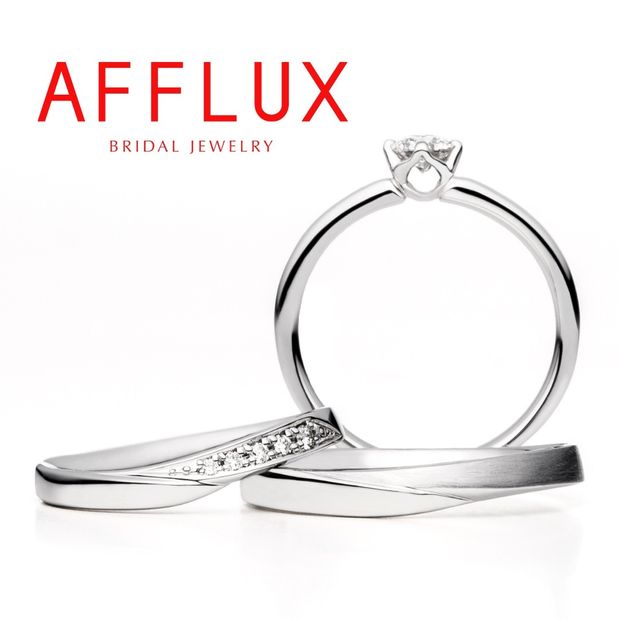 【Gran‐D(グランディー)】永久保証で生涯安心【指長】【華やか】【シンプル】《AFFLUX》Mio〈ミオ〉浅いV字で美指効果◎重ね着けしやすいシンプル系人気デザイン