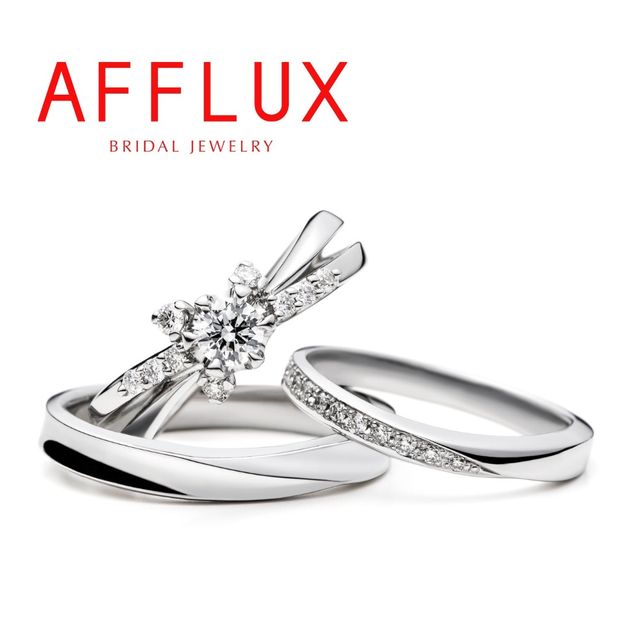 【Gran‐D(グランディー)】永久保証で生涯安心【エレガント】【華やか】Sincerely〈シンシアリー〉メレダイヤが美しい緩やかU字ライン