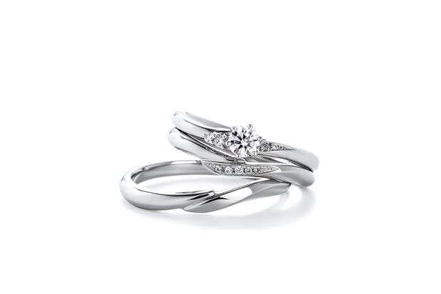 【Gran‐D(グランディー)】【指長】【シンプル】ペアで10万円台！高品質＆低価格《いい夫婦》Set Ring No.17 [のぞみ]