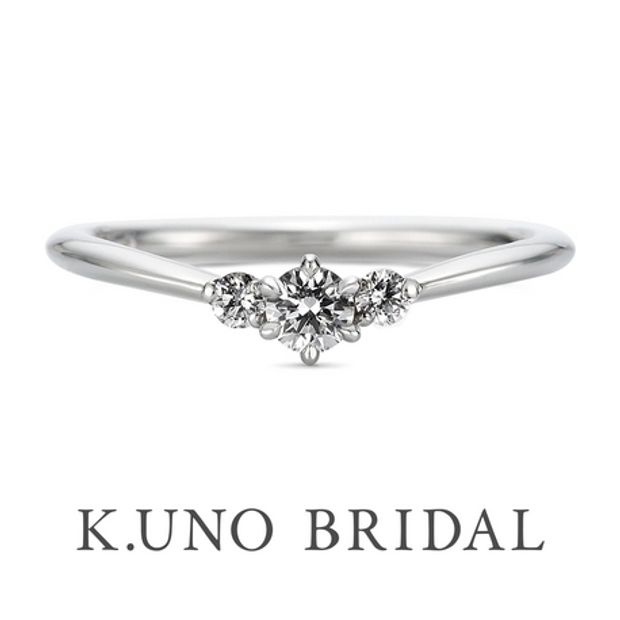 【hirai art gallery(ヒライアートギャラリー)】寄り添うダイヤがブーケのように輝いて。幸せな気持ちをいつまでも【ブーケ II】