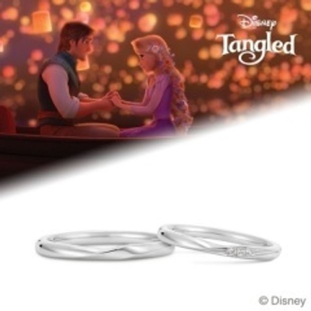 【hirai art gallery(ヒライアートギャラリー)】I See the Light 『塔の上のラプンツェル』 結婚指輪