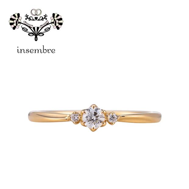 【hirai art gallery(ヒライアートギャラリー)】【低価格】ストレート形状にウェーブラインが可憐なデザイン 【インセンブレ INS5110】