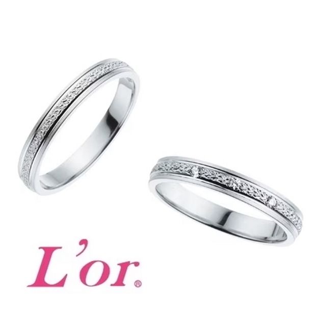 【hirai art gallery(ヒライアートギャラリー)】高純度プラチナ999を使用し表面に加工を施した個性あふれるデザイン。【ロル】