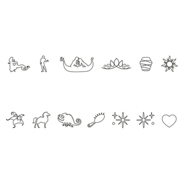 【hirai art gallery(ヒライアートギャラリー)】ラプンツェルの夢への憧れをイメージ 【ラプンツェル ワンウィッシュ】