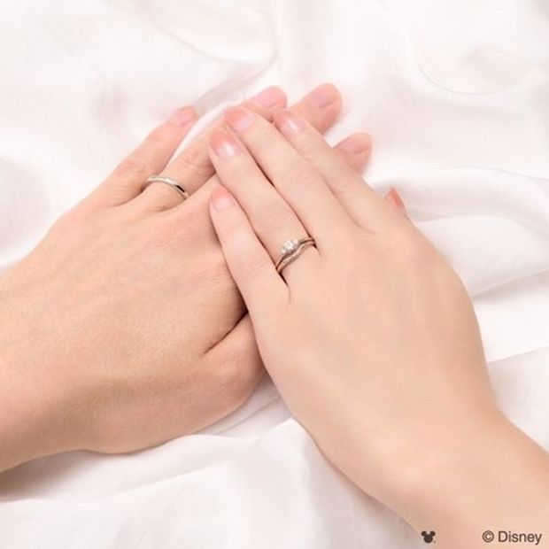 【hirai art gallery(ヒライアートギャラリー)】[Disney] ミッキー＆ミニー / Be With Me マリッジリング