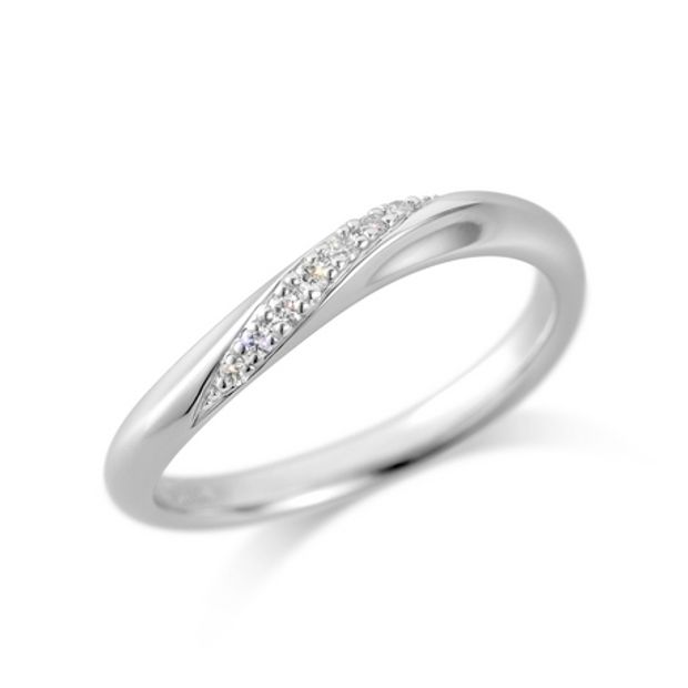 【hirai art gallery(ヒライアートギャラリー)】ゆるやかなウェーブラインが手元に馴染むデザイン 【ケイウノ パーチェ】