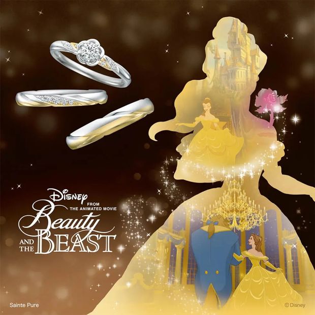 【hirai art gallery(ヒライアートギャラリー)】【期間・数量限定発売】２人が惹かれ合い優雅に踊るロマンティックなダンスシーンを表現【美女と野獣 ローズ・イン・モーション】