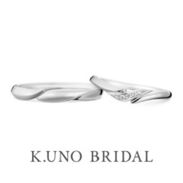 【hirai art gallery(ヒライアートギャラリー)】NEW 【アフィニタ】ラインが異なっていてもお揃い感のある結婚指輪【ケイウノ】