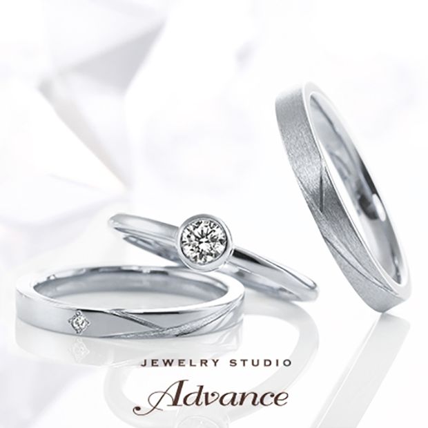 【JEWELRY STUDIO Advance(ジュエリースタジオアドバンス)】【Advnce】Shining stars（シャイニングスター）『流星モチーフ』