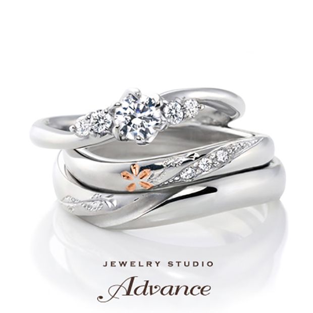 【JEWELRY STUDIO Advance(ジュエリースタジオアドバンス)】【Advance】Pinkstar ピンクスター『柔らかい雰囲気』