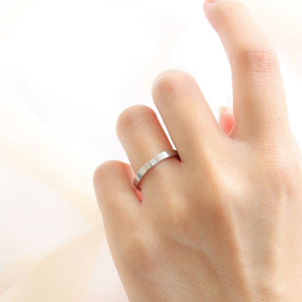 【JEWELRY STUDIO Advance(ジュエリースタジオアドバンス)】【Advance】Linden(リンデン)『珍しいカットのダイヤがポイント』