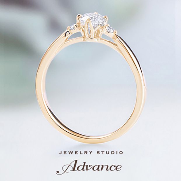 【JEWELRY STUDIO Advance(ジュエリースタジオアドバンス)】【Advance】Chouette(シュエット)『センターシャトンにこだわりを』
