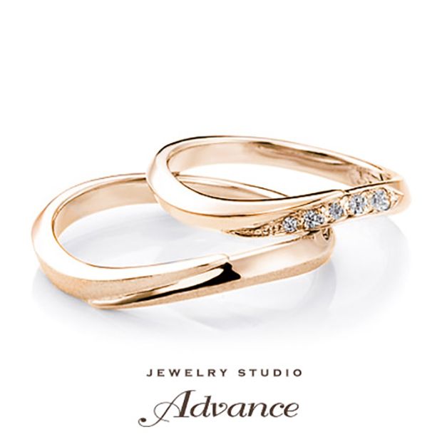 【JEWELRY STUDIO Advance(ジュエリースタジオアドバンス)】【Advance】Cherie（シェリー）『シャープで上品なリング』