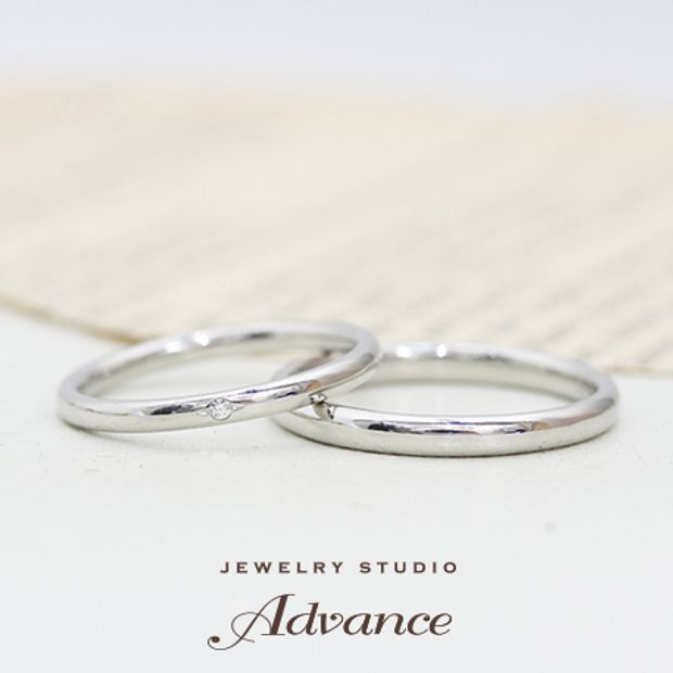【JEWELRY STUDIO Advance(ジュエリースタジオアドバンス)】【ふたりで手作りする結婚指輪】（岡山店・広島店）