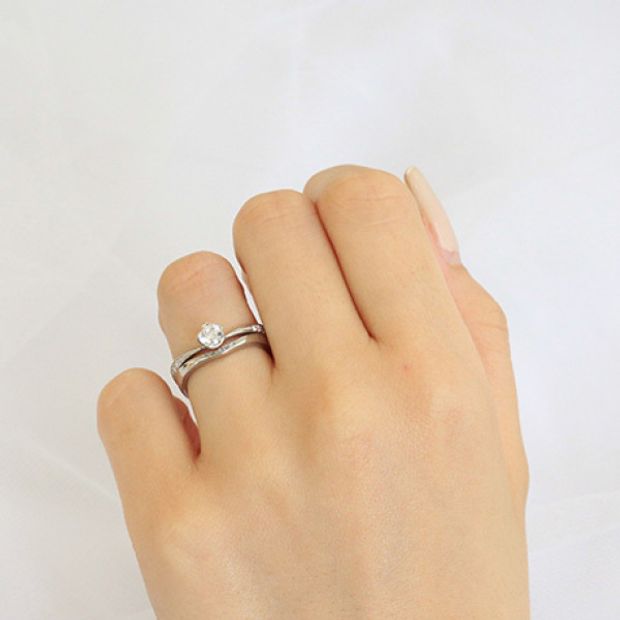 【JEWELRY STUDIO Advance(ジュエリースタジオアドバンス)】【Advance】Rochelle（ロシェル）『魅力を引き出すリング』