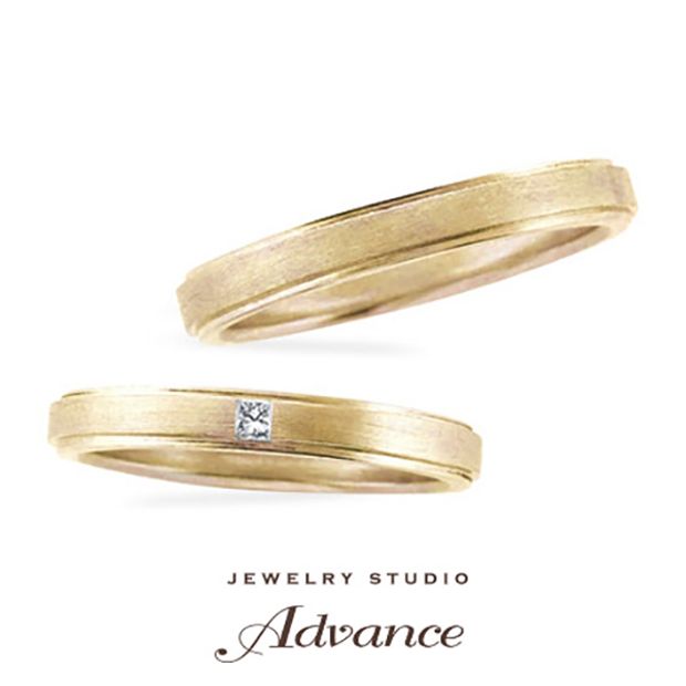 【JEWELRY STUDIO Advance(ジュエリースタジオアドバンス)】【Advance】Ginger(ジンジャー）『凛としたスタイリッシュリング』