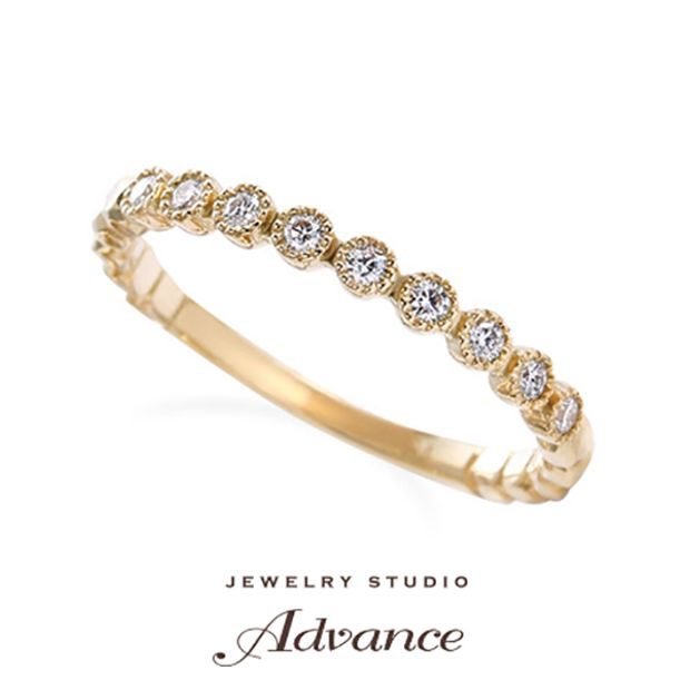 【JEWELRY STUDIO Advance(ジュエリースタジオアドバンス)】【Advance】Jasmine（ジャスミン）『アンティークで華やかなリング』